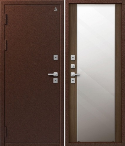 Центурион Т-6/1-2025 Зеркало Антик медь-Миндаль (терморазрыв) Центурион Т-6/1-2025 Зеркало Антик медь-Миндаль (терморазрыв)